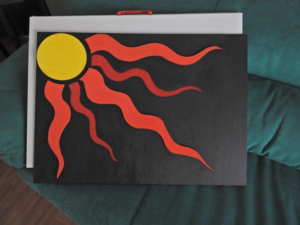 AmazingWorld - quadro "Il sole nel buio"
